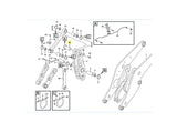 Volvo L220E Stift VOE11108593 u.a. für L220F, L220G, L220D – Ansicht 3