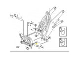 Original Volvo L220D Bolzen VOE11108622 u.a. für L220E, L220F, L220G