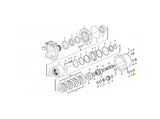 Volvo EW140 Radmutter VOE11705036 u.a. für EW140B, EW160, EW160B – Ansicht 3