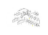 Original Volvo A25E O-Ring VOE11707772 u.a. für A30D, A30E, A35D