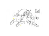 Original Volvo A25D Bremsklotzsatz (2) VOE11709020 u.a. für A25E, A35D, A25