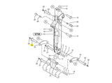 Volvo EC14 Bolzen VOE11805808 u.a. für EC15, EC15B, EC17C – Ansicht 3