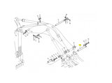 Volvo EC240B Bolzen VOE14570164 u.a. für EC240C, EC250D, EC290C – Ansicht 2