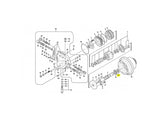 Original Volvo EC140 Dichtung VOE14621703 u.a. für EC140B, EC140D, EC160B