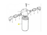 Volvo A20C Schmierölfilter VOE3831236 u.a. für A25, A25B, A25C – Ansicht 3