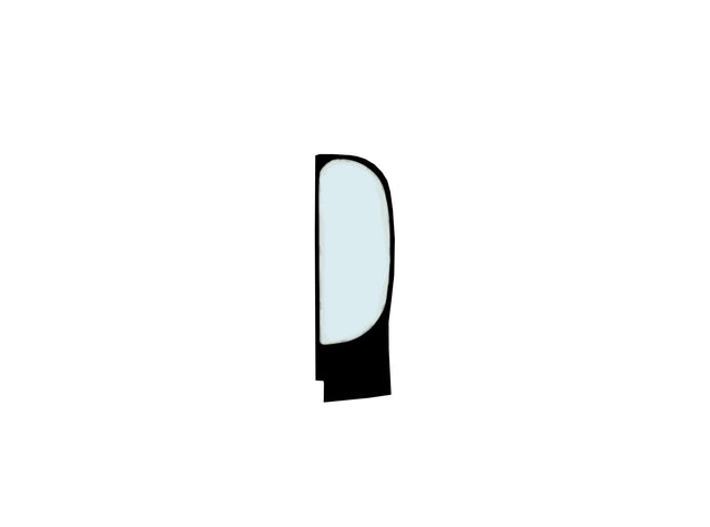 Wacker Neuson / Weidemann WL25 Seitenscheibe links hinter der Tür 1000299992 für WL28, WL30