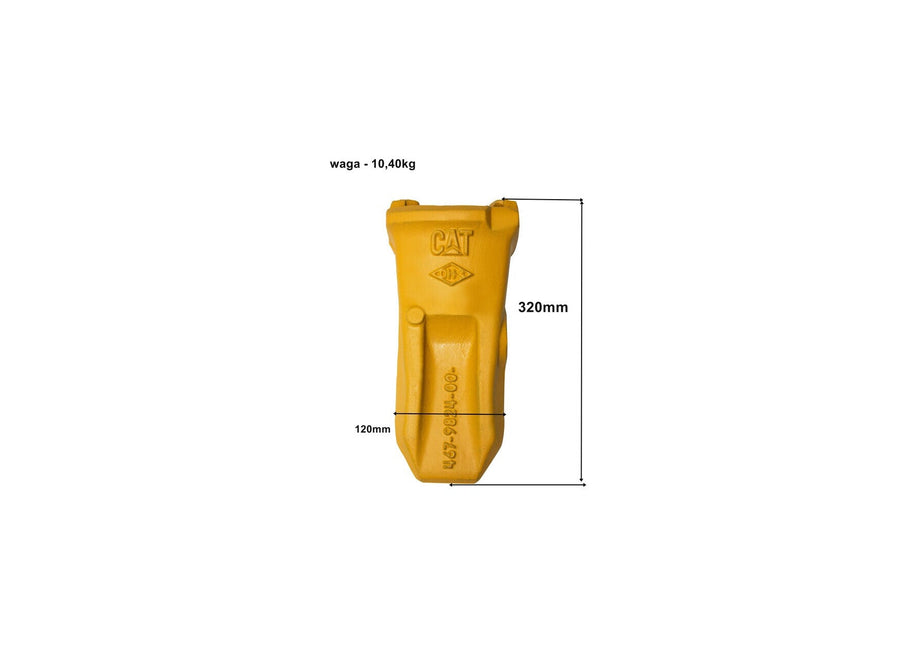 Original Volvo Original Caterpillar Zahn 2862117