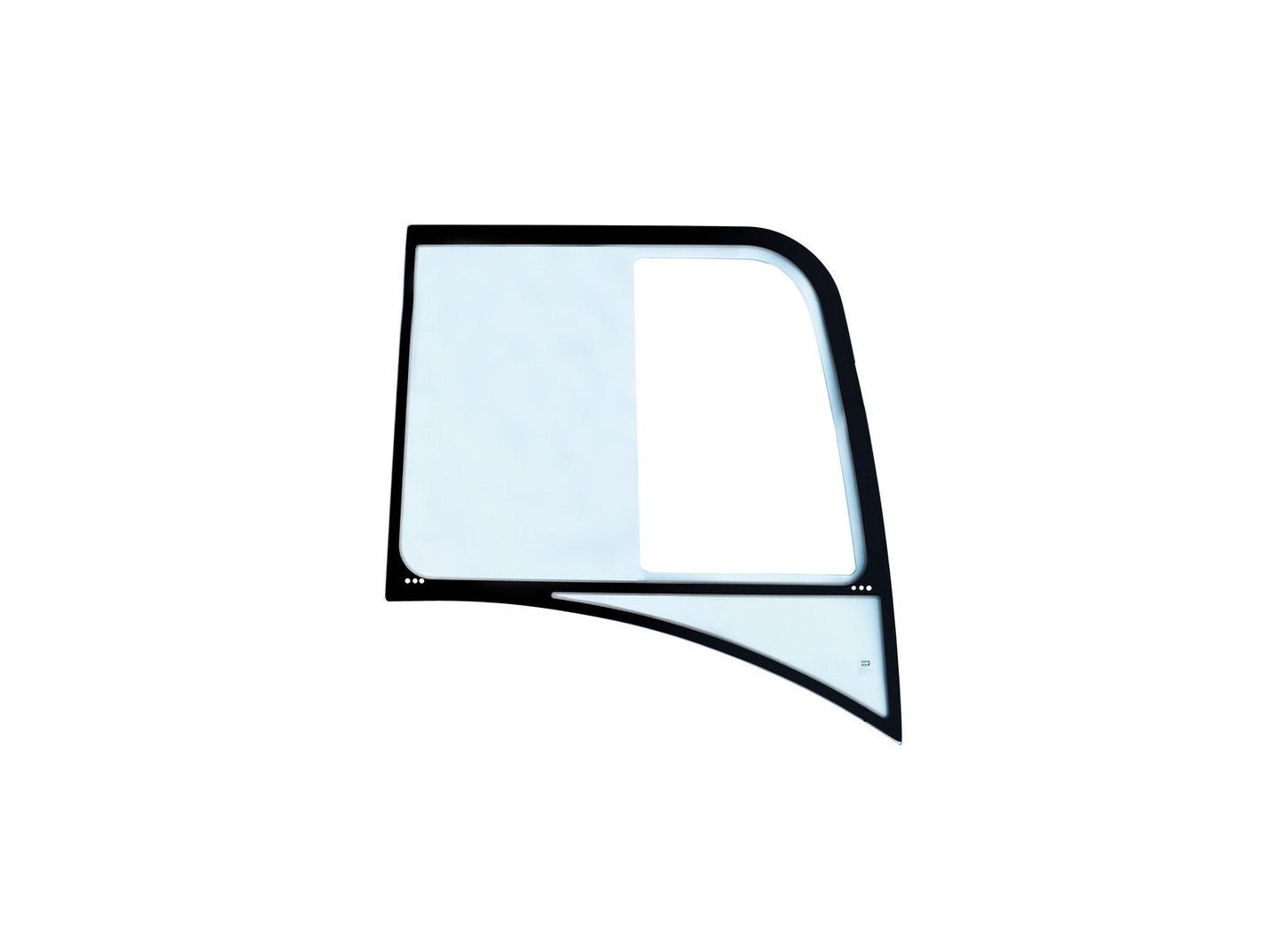 Fenêtre latérale Volvo d'origine sur le VOE droit15171522