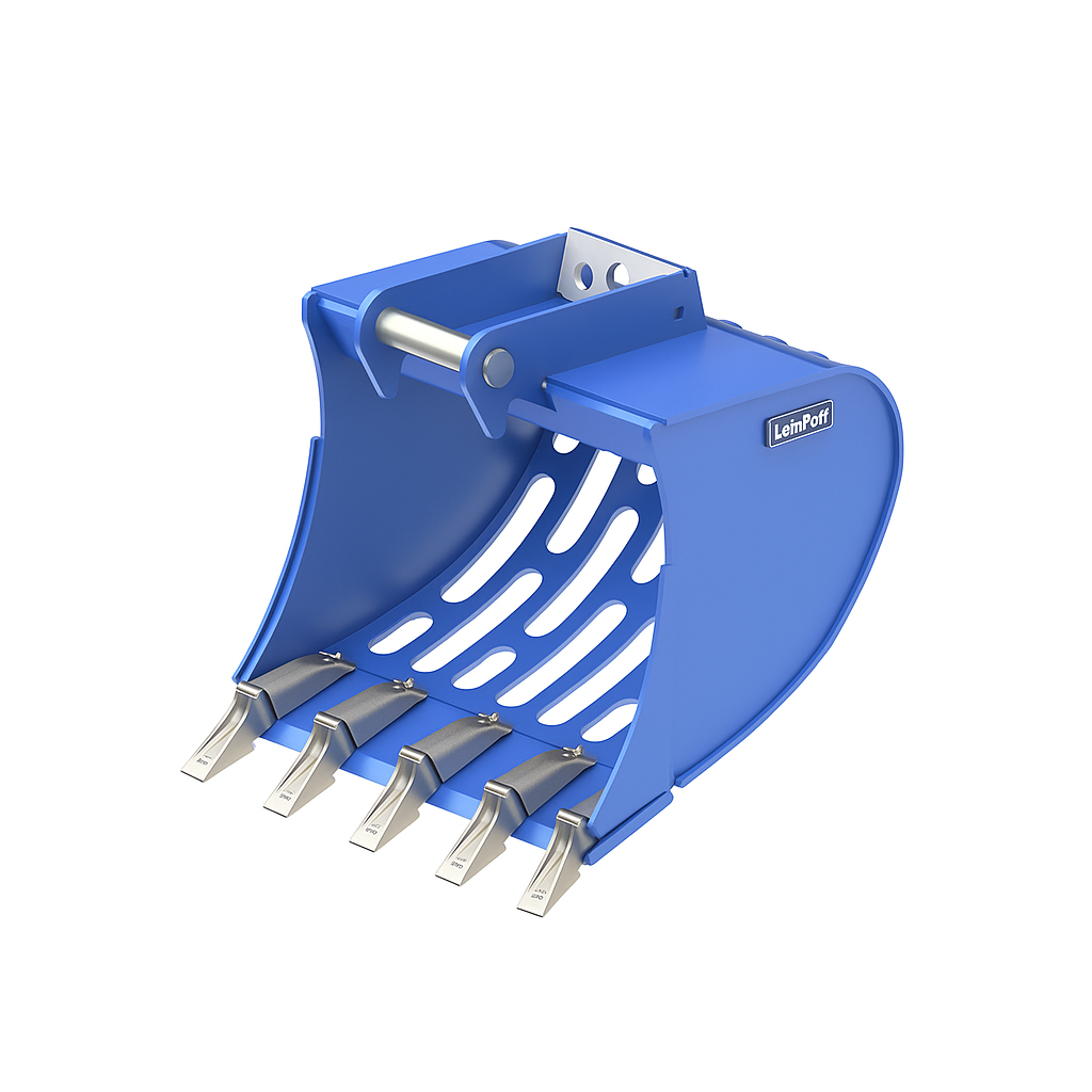 Cuillère de tri d'origine Lehnhoff Sy03 avec plasmaboden- pour 3,6 à 5,0 tonnes msl 4