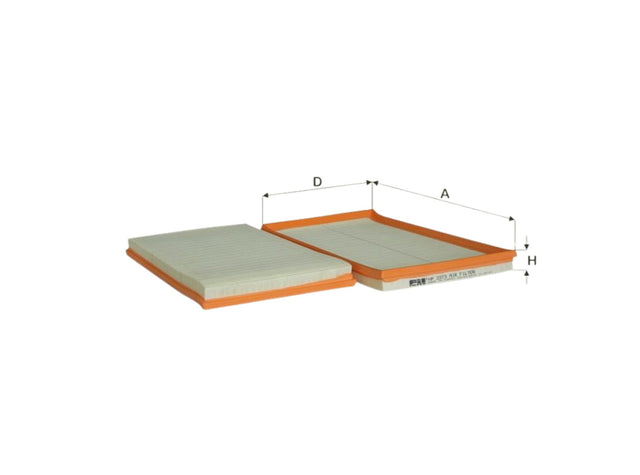 Original Fil Filter Luftfilterelement HP2373
