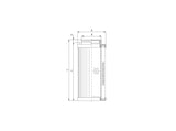 Original FILTREC Filterelement für Druckfilter D731G25AV