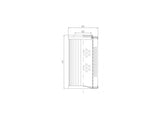 Original FILTREC Filterelement für Druckfilter DHD160G03V