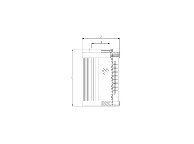 Original FILTREC Filterelement für Druckfilter DHD990H10B/ESD