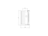 Original FILTREC Filterelement für Druckfilter DMD0015W300B