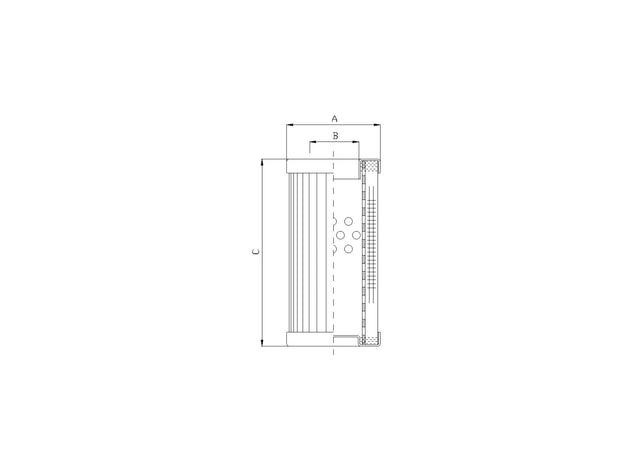 Original FILTREC Filterelement für Druckfilter DMD0060B60B