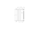 Original FILTREC Filterelement für Rücklauffilter RVR11400E05B
