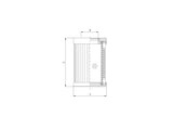 Original FILTREC Hydraulikfilterelement (Druckfilter) D111T60B