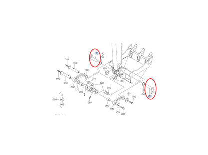 Kubota Bolzen RG138-66764 d'origine