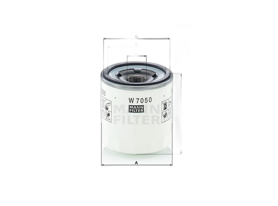 Original MANN-FILTER Wechselfilter W 7050