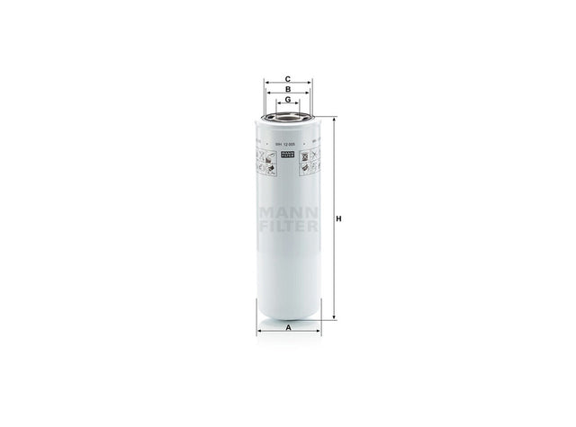 Original MANN-FILTER Wechselfilter WH 12 005
