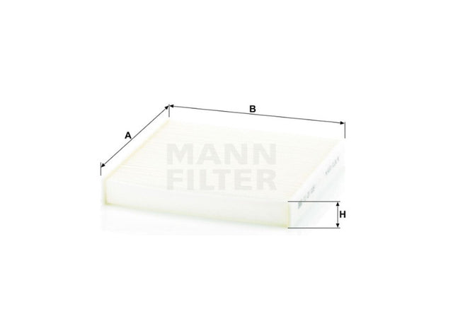 Original MANN-FILTER Innenraumfilterelement CU 22 029