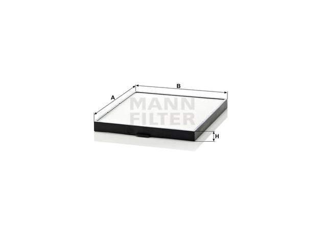 Original MANN-FILTER Innenraumfilterelement CU 2640
