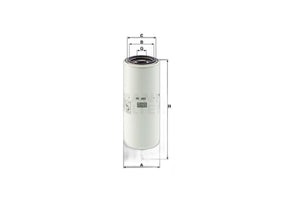 Original MANN-FILTER Kraftstoffwechselfilter WK 965 x
