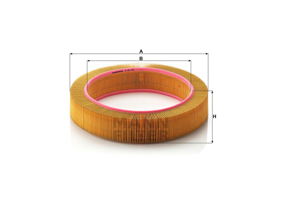 Original MANN-FILTER Luftfilterelement C 40 174