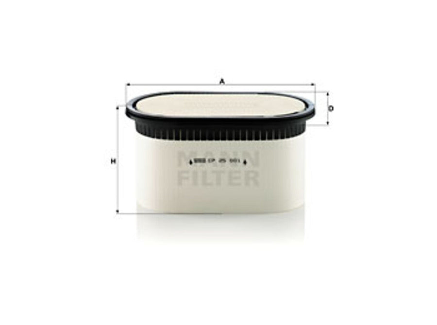 Original MANN-FILTER Luftfilterelement (CompacPlus) CP 29 550