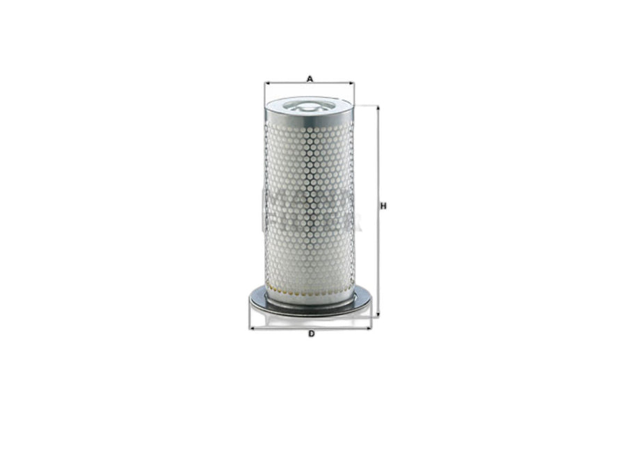 Original MANN-FILTER Luftentölelement LE 27 005 x