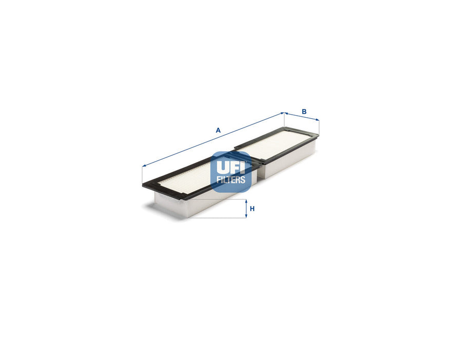 Original UFI Filters Innenraumfilterelement 53.055.00