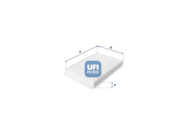 Original UFI Filters Innenraumfilterelement 53.161.00