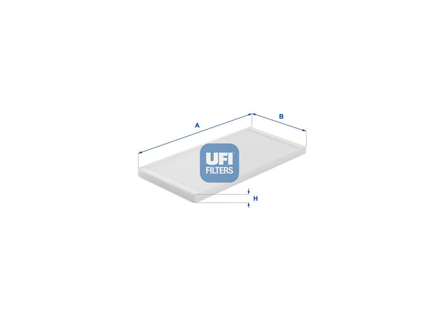 Original UFI Filters Innenraumfilterelement 53.449.00