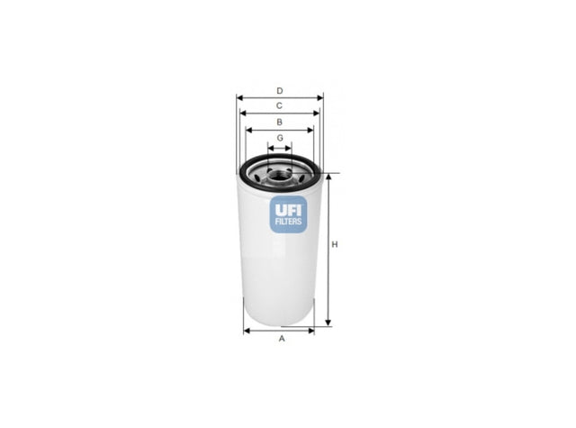 Original UFI Filters Kraftstofffilter SpinOn 24.140.00