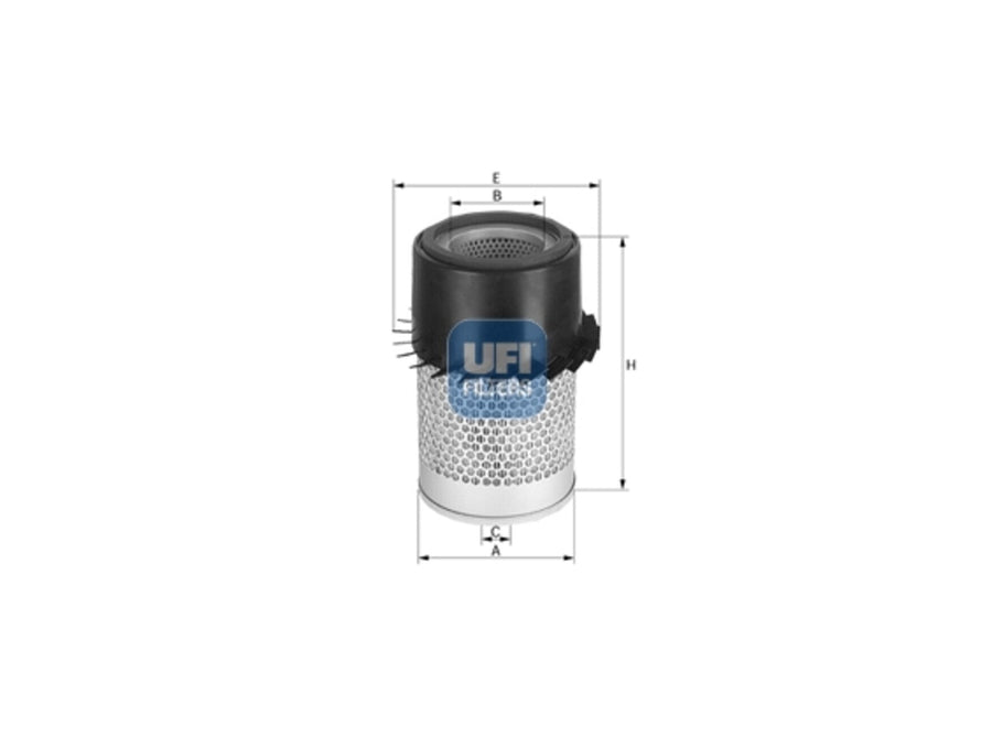 Original UFI Filters Luftfilterelement 27.009.00