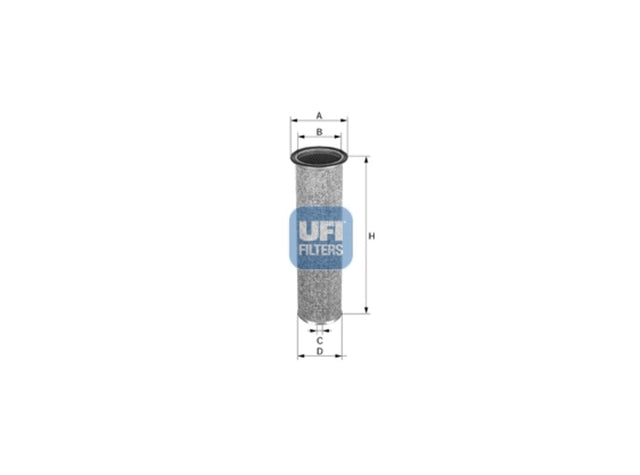 Original UFI Filters Luftfilterelement 27.377.00