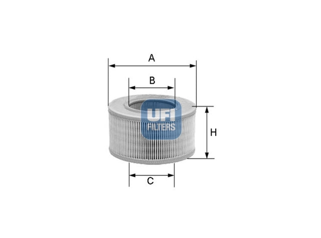 Original UFI Filters Luftfilterelement 27.485.00