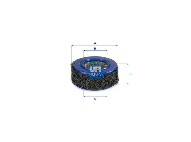 Original UFI Filters Luftfilterelement 27.905.00