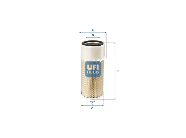 Original UFI Filters Luftfilterelement 27.931.00