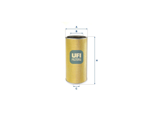Original UFI Filters Luftfilterelement 27.944.00
