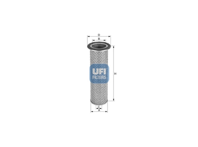 Original UFI Filters Luftfilterelement 27.978.00