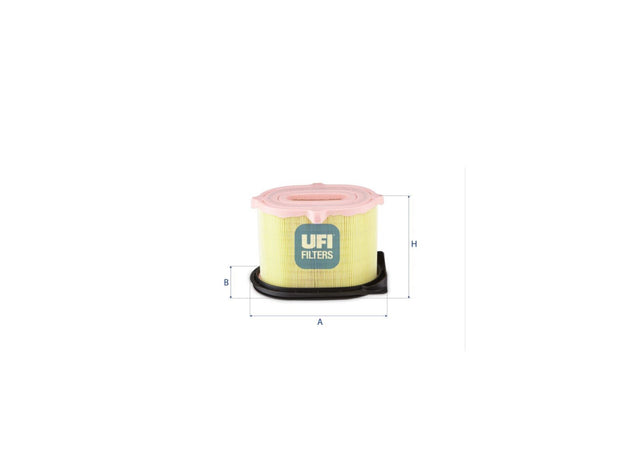 Original UFI Filters Luftfilterelement 27.985.00