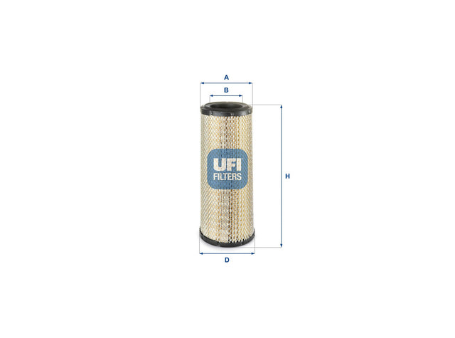 Original UFI Filters Luftfilterelement 27.A46.00