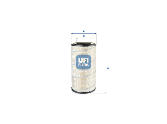 Original UFI Filters Luftfilterelement 27.A87.00