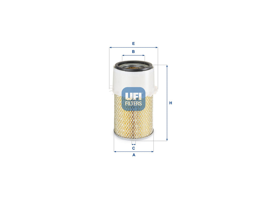 Original UFI Filters Luftfilterelement 27.D71.00