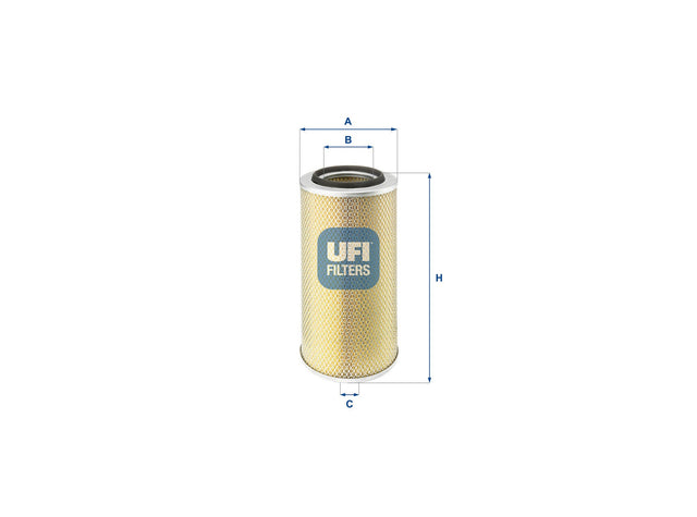 Original UFI Filters Luftfilterelement 27.E03.00
