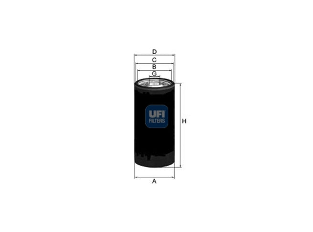 Original UFI Filters Ölfilter SpinOn 23.276.00