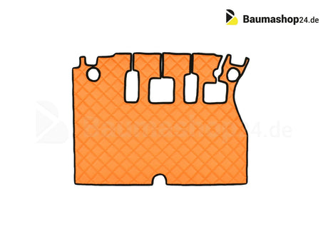 Volvo Fußmatte mit 5 elektrische Aussparungen EC180 C-D-E