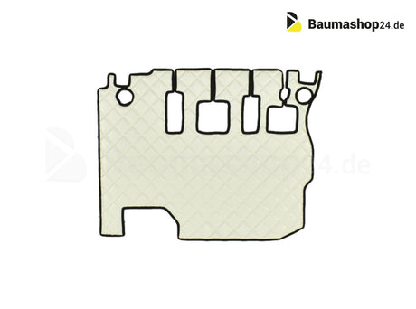 Volvo Fußmatte  ECR355 E  //  Aussparungen