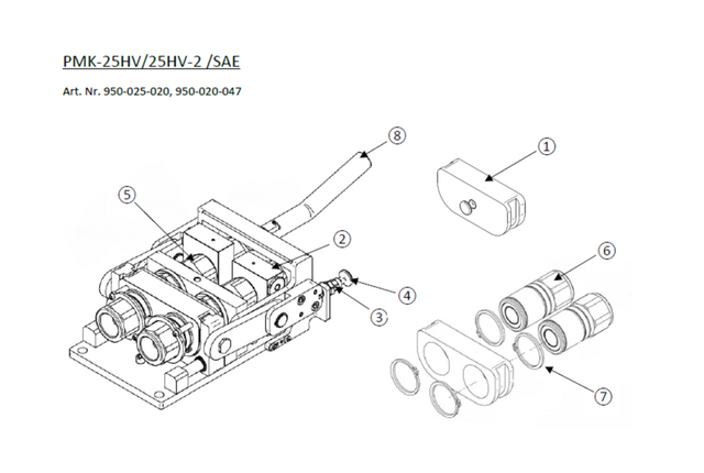 Taklock Ersatzteil Kupplungsstecker DN25